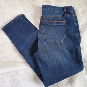 White House|Black Market Skinny Crop Jeans, Sz 6